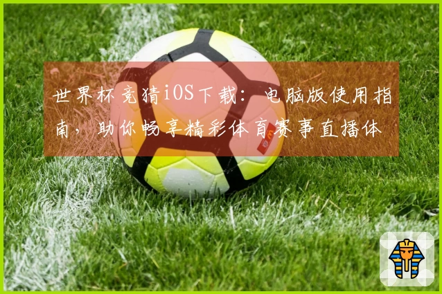 世界杯竞猜iOS下载：电脑版使用指南，助你畅享精彩体育赛事直播体验